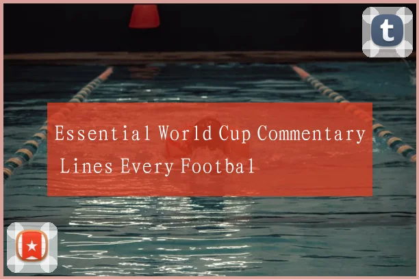 Essential World Cup Commentary Lines Every Footbal