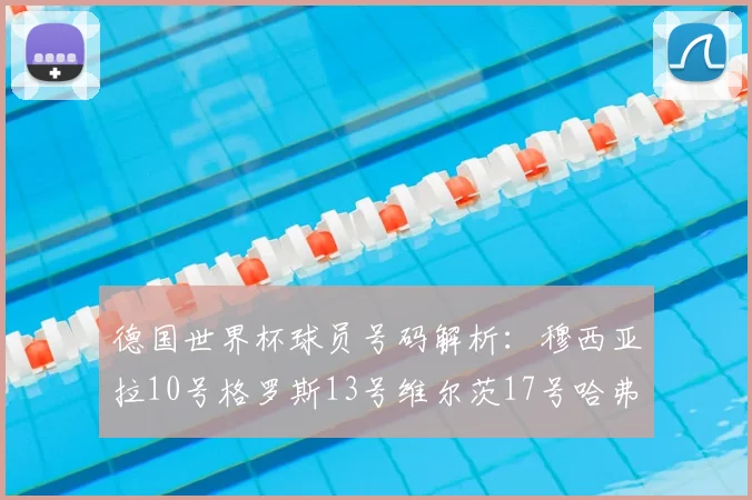 德国世界杯球员号码解析：穆西亚拉10号格罗斯13号维尔茨17号哈弗茨7号的背后故事