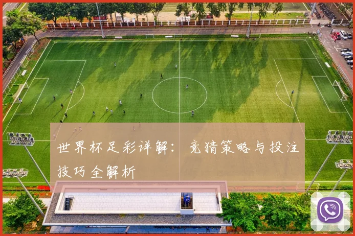 世界杯足彩详解：竞猜策略与投注技巧全解析